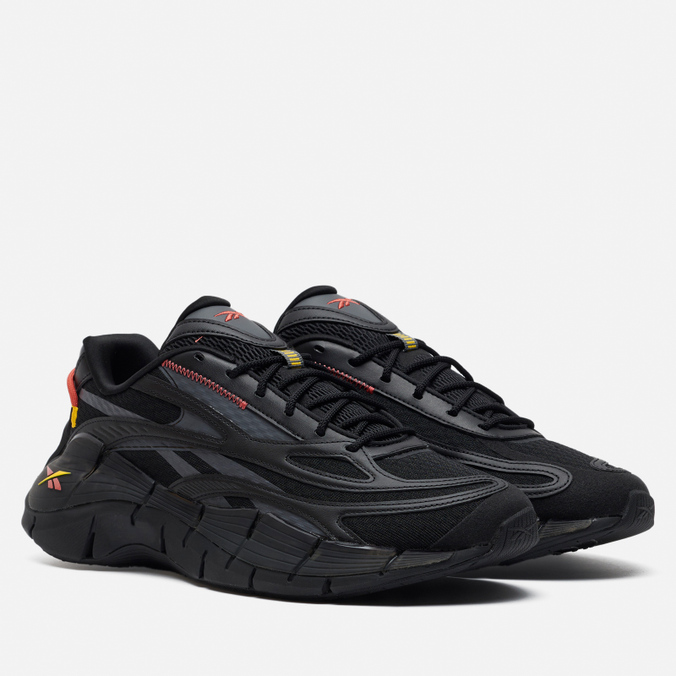 

Кроссовки унисекс Reebok Zig Kinetica 2.5 черные 38.5 EU, Zig Kinetica 2.5