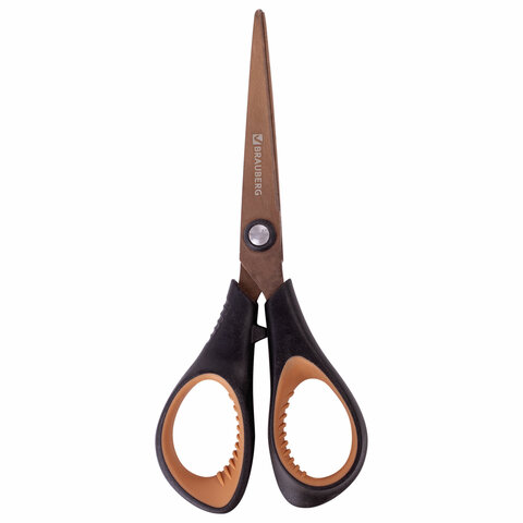 

Ножницы Brauberg Heavy Duty, 165 мм, суперпрочные, титановое покрытие, 236789, 4 шт, Коричневый;черный