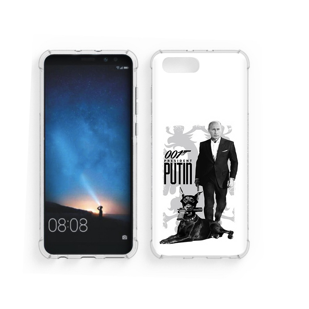 

Чехол MyPads Tocco для Honor V10 001 (PT98539.62.1), Прозрачный, Tocco