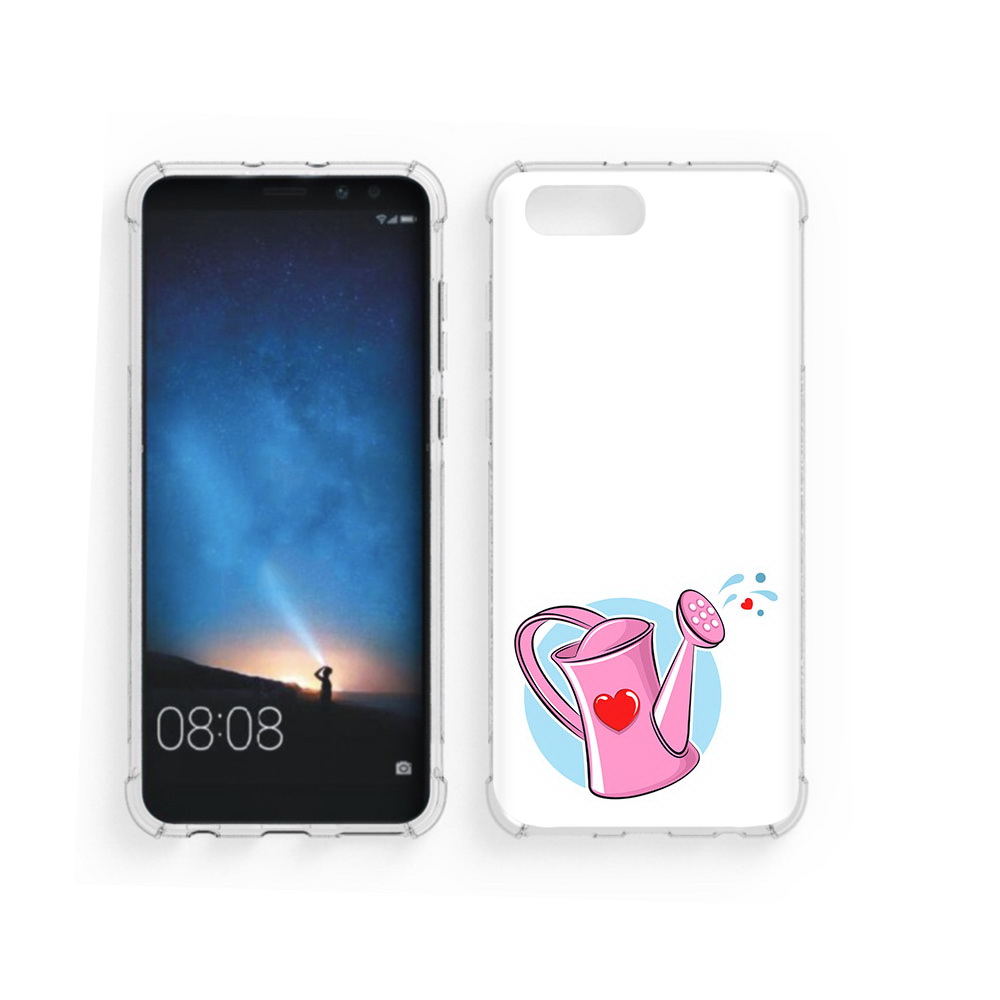 

Чехол MyPads Tocco для Honor V10 Лейка любви 14 февраля (PT98539.62.103), Прозрачный, Tocco