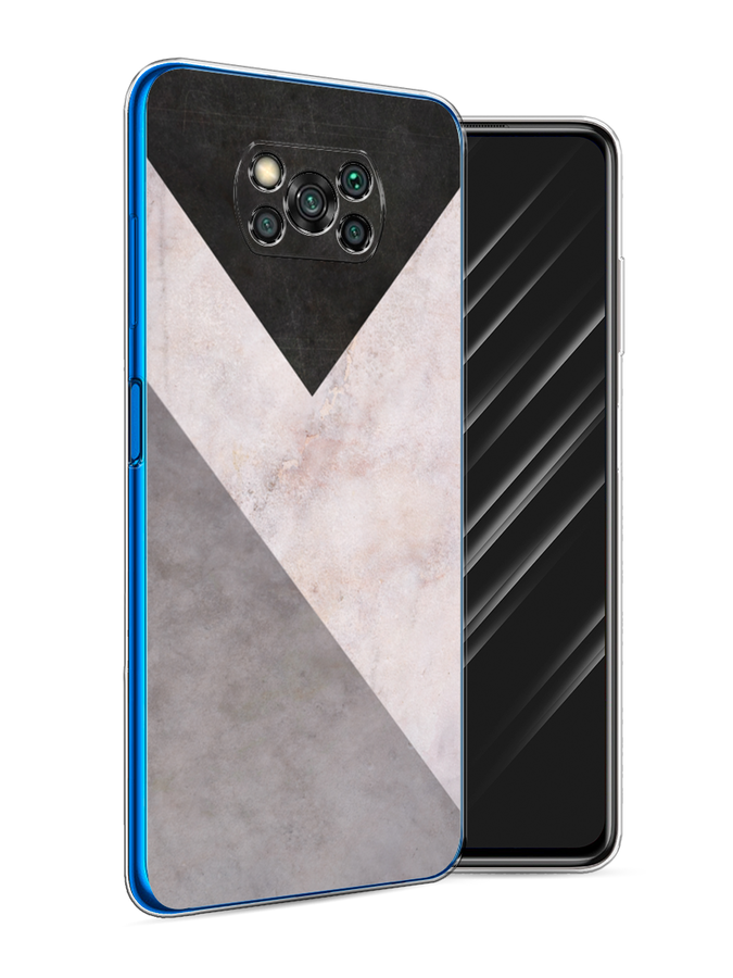 

Чехол Awog на Poco X3 NFC "Геометричный мрамор", Разноцветный, 39250-3