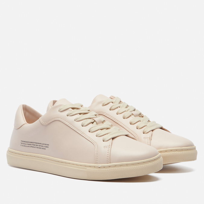 

Кеды женские PANGAIA Grape Leather бежевые 39 EU, Grape Leather