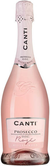 

Просекко Canti Millesimato Prosecco Rose розовое, сухое, 750 мл
