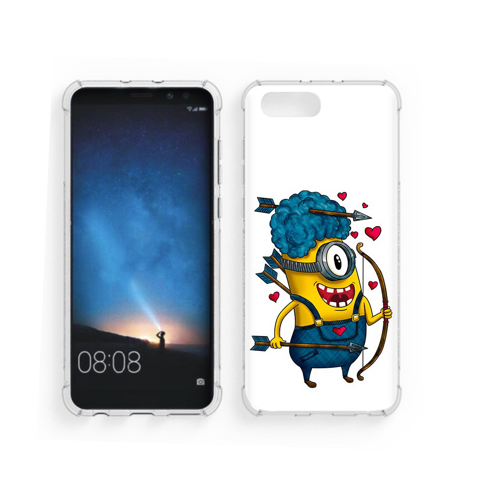 

Чехол MyPads Tocco для Honor V10 Миньон купидон (PT98539.62.117), Прозрачный, Tocco