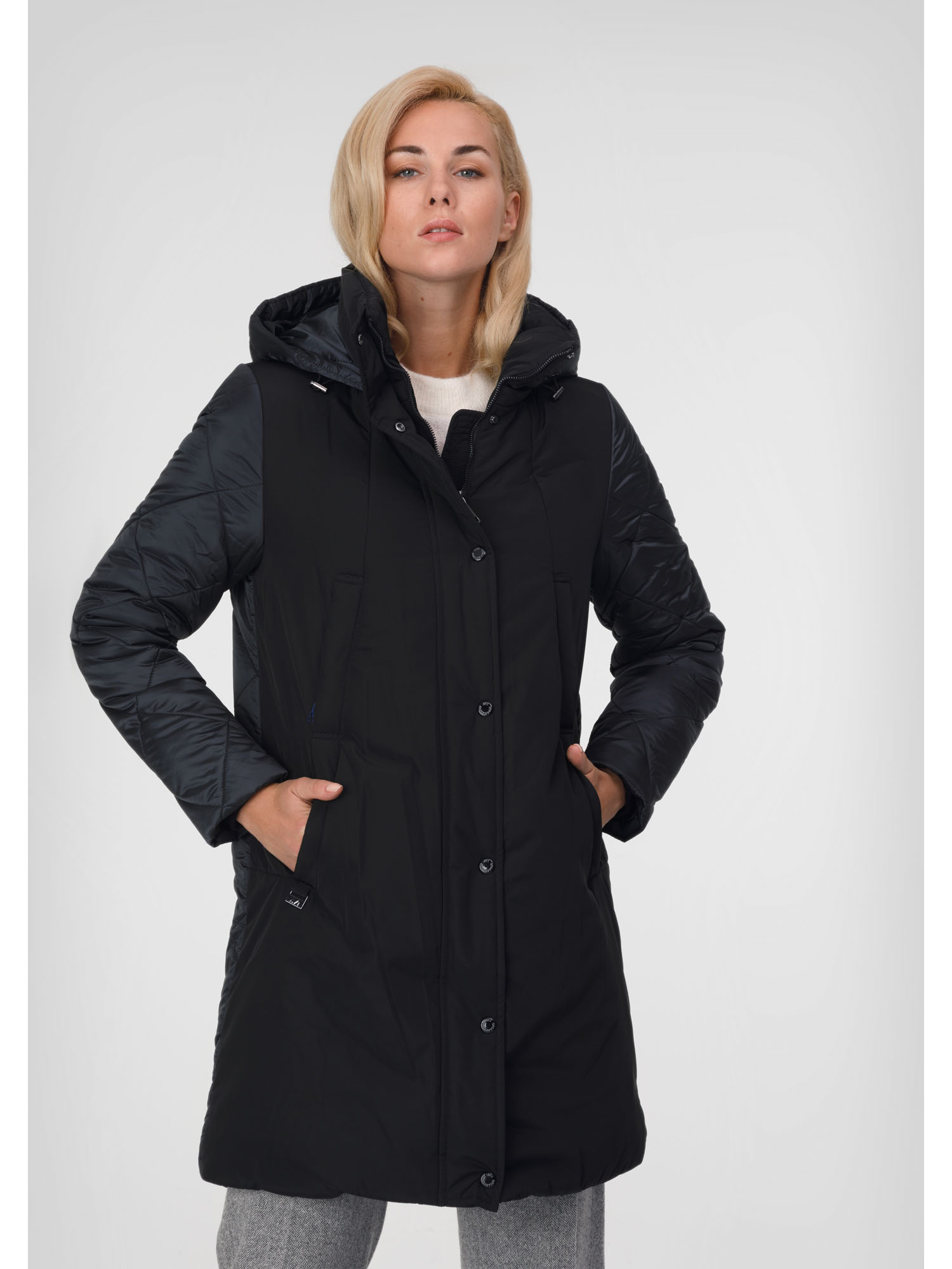 

Пальто женское UNIQLO 442884COL08 серое S (доставка из-за рубежа), Черный, A-13037