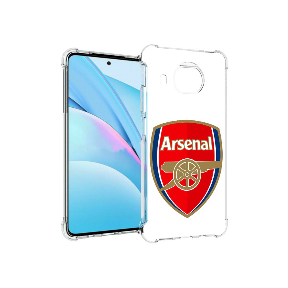 

Чехол MyPads Tocco для Xiaomi Mi 10T Lite ФК Арсенал логотип (PT154732.269.174), Прозрачный, Tocco