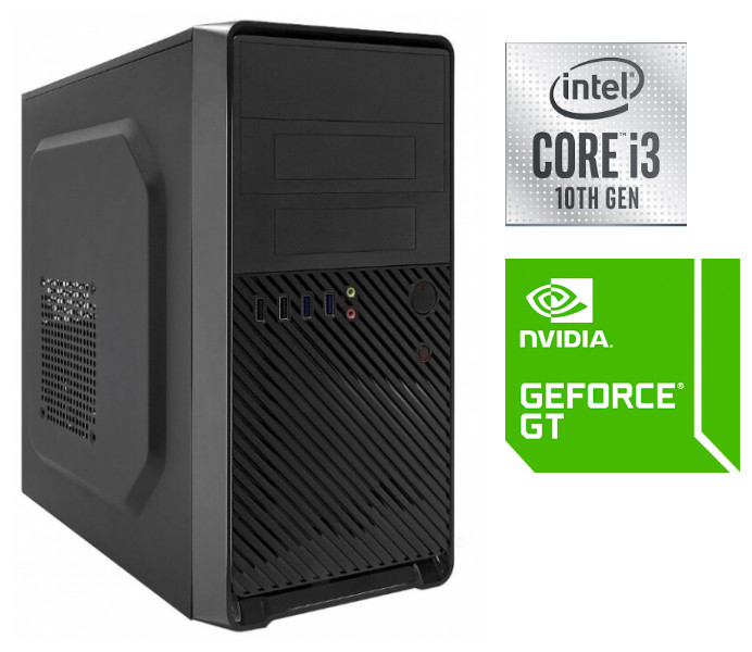 Системный блок TopComp WO 31632973 Core i3 10100F/GT 710/SSD 240GB/HDD 1TB/RAM 8GB