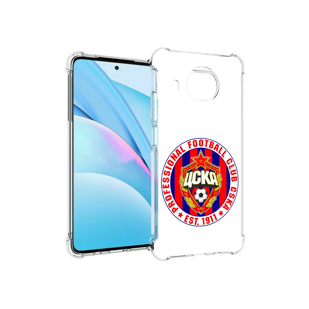 

Чехол MyPads Tocco для Xiaomi Mi 10T Lite ФК ЦСК логотип (PT154732.269.178), Прозрачный, Tocco