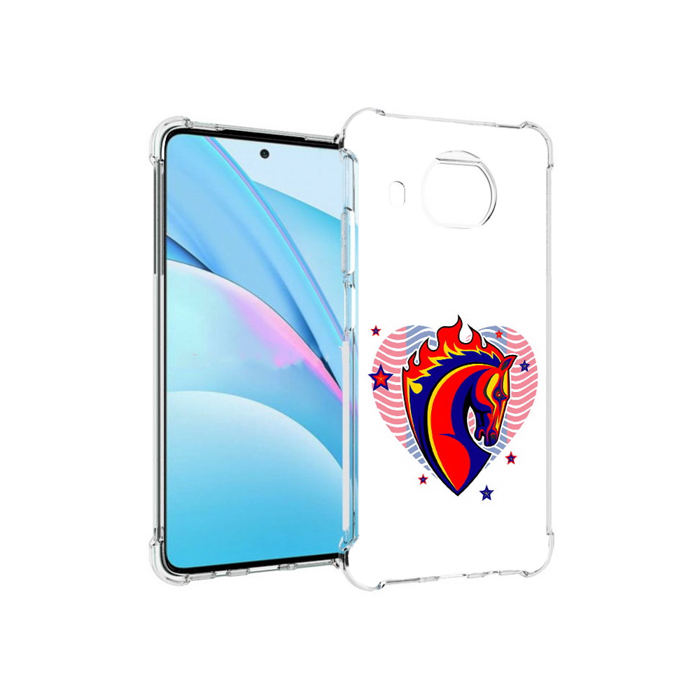 

Чехол MyPads Tocco для Xiaomi Mi 10T Lite ФК ЦСЛ Лошадь (PT154732.269.180), Прозрачный, Tocco