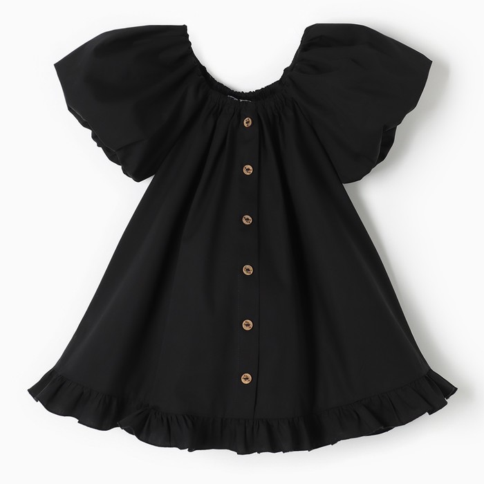 Платье детское KAFTAN Summer cotton KAFTAN KIDS, черный, 110