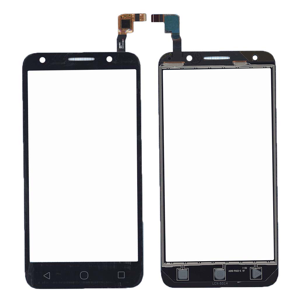 

Сенсорное стекло (тачскрин) для Alcatel One Touch Pixi 4 5045D черное