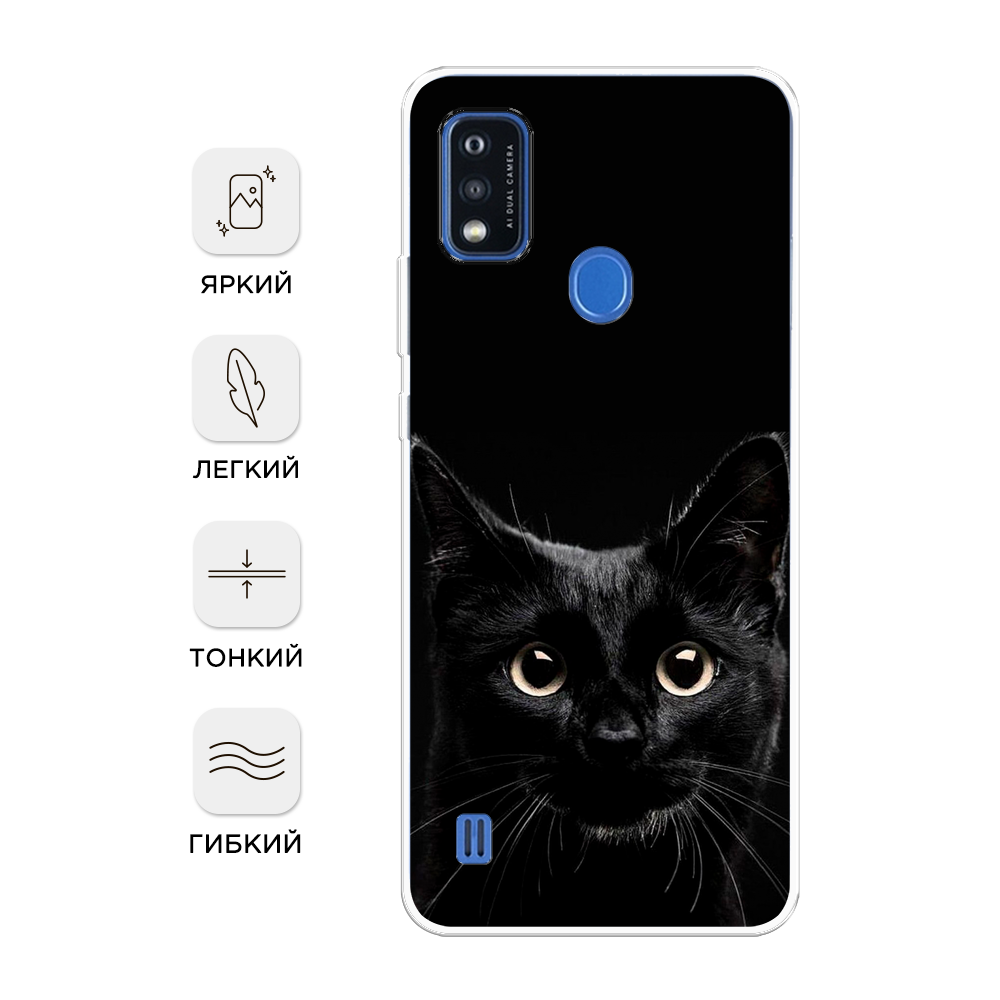 

Чехол Awog на ZTE Blade A51 / ЗТЕ Блэйд A51 "Геометричный мрамор", Разноцветный, 134550-3