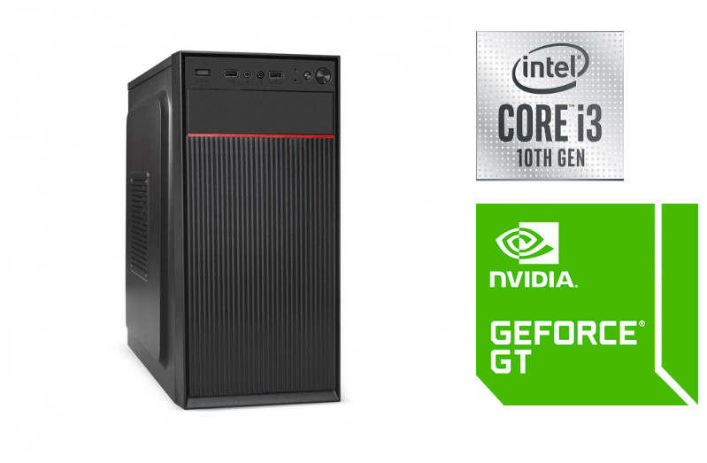 Системный блок TopComp WO 31632837 Core i3 10100F/GT 710/SSD 480GB/HDD 2TB/RAM 4GB