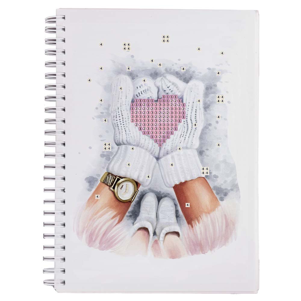 

Тетрадь Color Kit TR023 на спирали A5 клетка 48 листов 1 шт, Зима