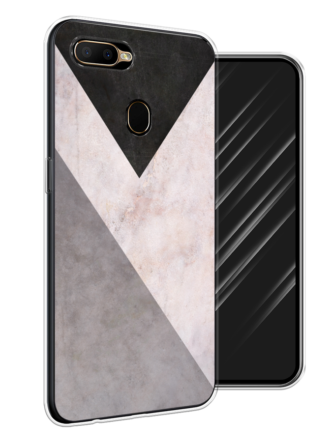 

Чехол Awog на Oppo A5s "Геометричный мрамор", Разноцветный, 252350-3