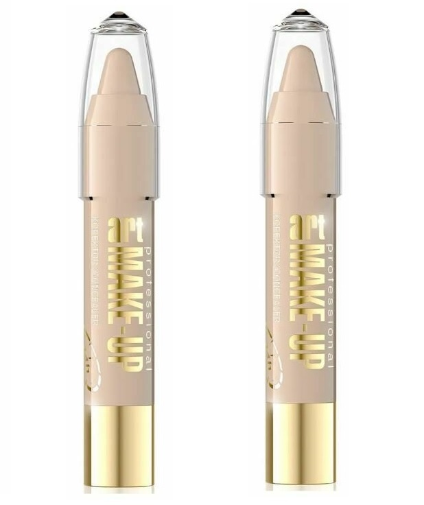 Корректирующий карандаш Eveline Cosmetic Art Professional Make-up Тон 3 Porcelain, 2 шт Польша