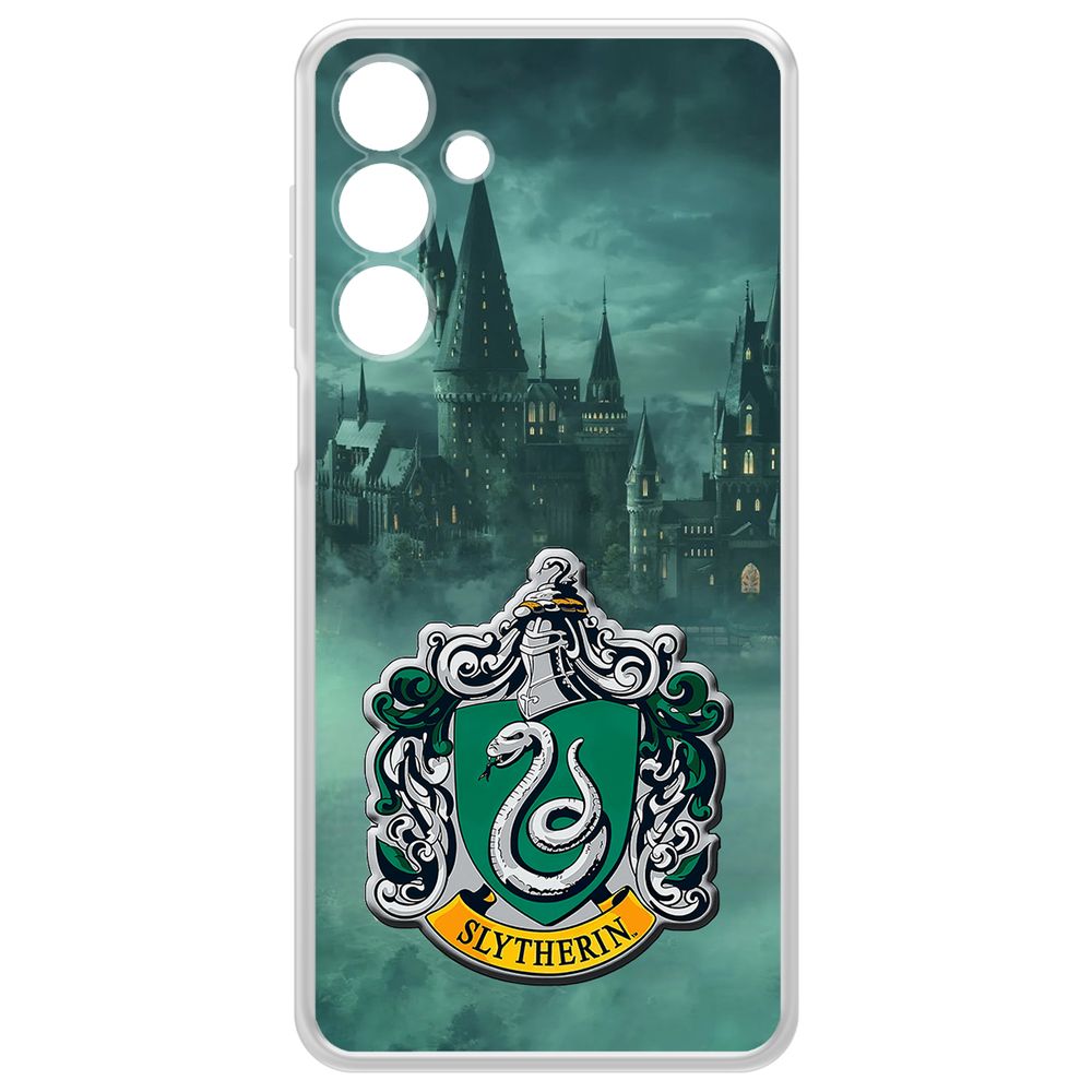 

Чехол-накладка Krutoff Clear Case Гарри Поттер. Слизерин для Samsung Galaxy A16, Прозрачный