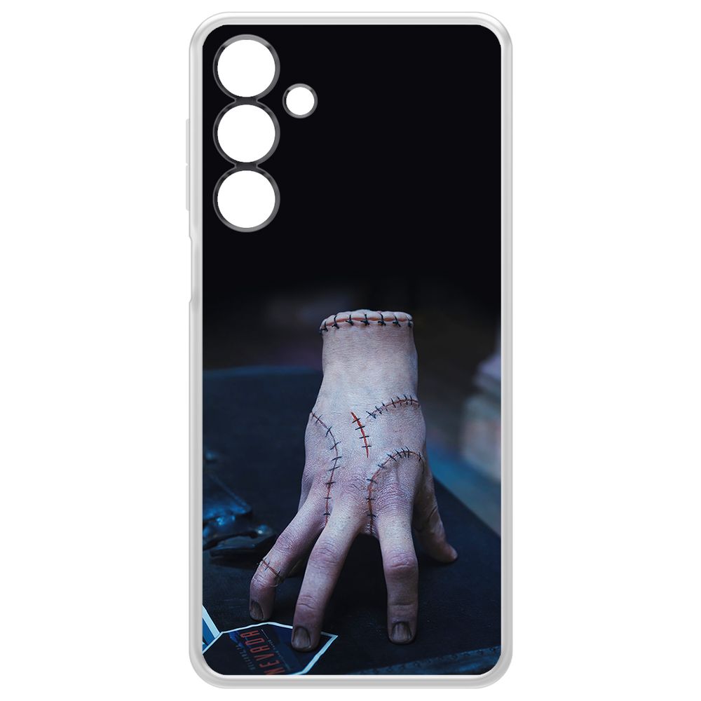

Чехол-накладка Krutoff Clear Case Уэнсдей Аддамс - Вещь для Samsung Galaxy A16, Прозрачный