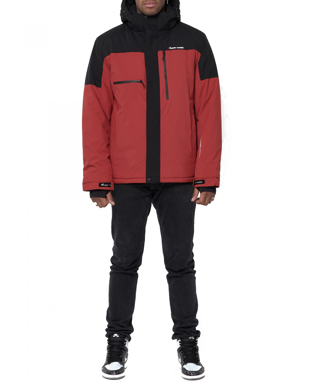 

Спортивная куртка мужская NoBrand AD88823 оранжевая 3XL, Оранжевый, AD88823