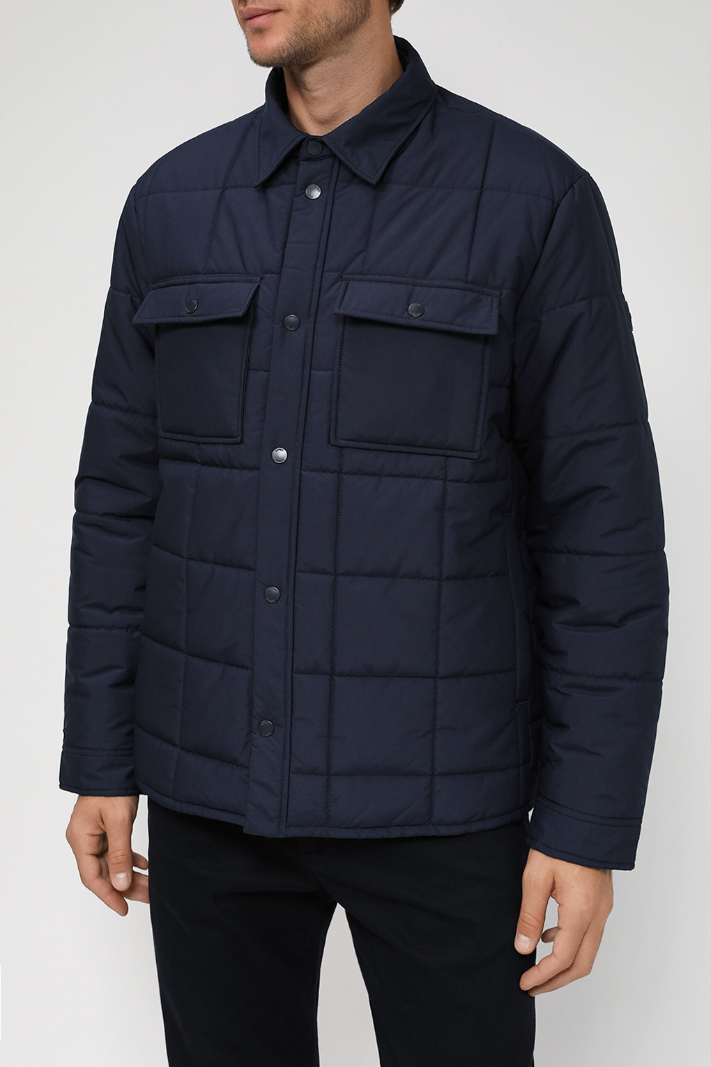 Куртка мужская Esprit Edc 083CC2G301 голубая 2XL