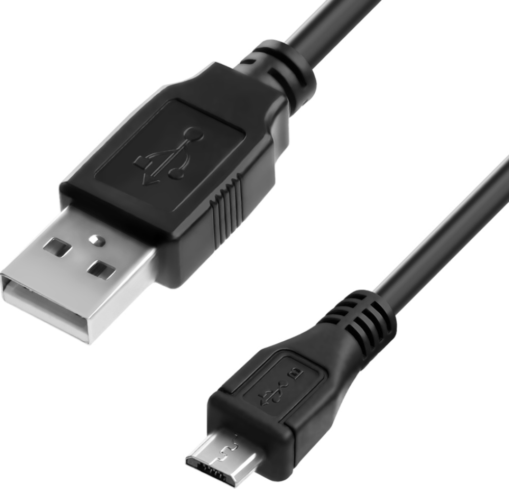 Кабель 4PH USB - Micro-USB, 1 м, черный (4PH-R90036)