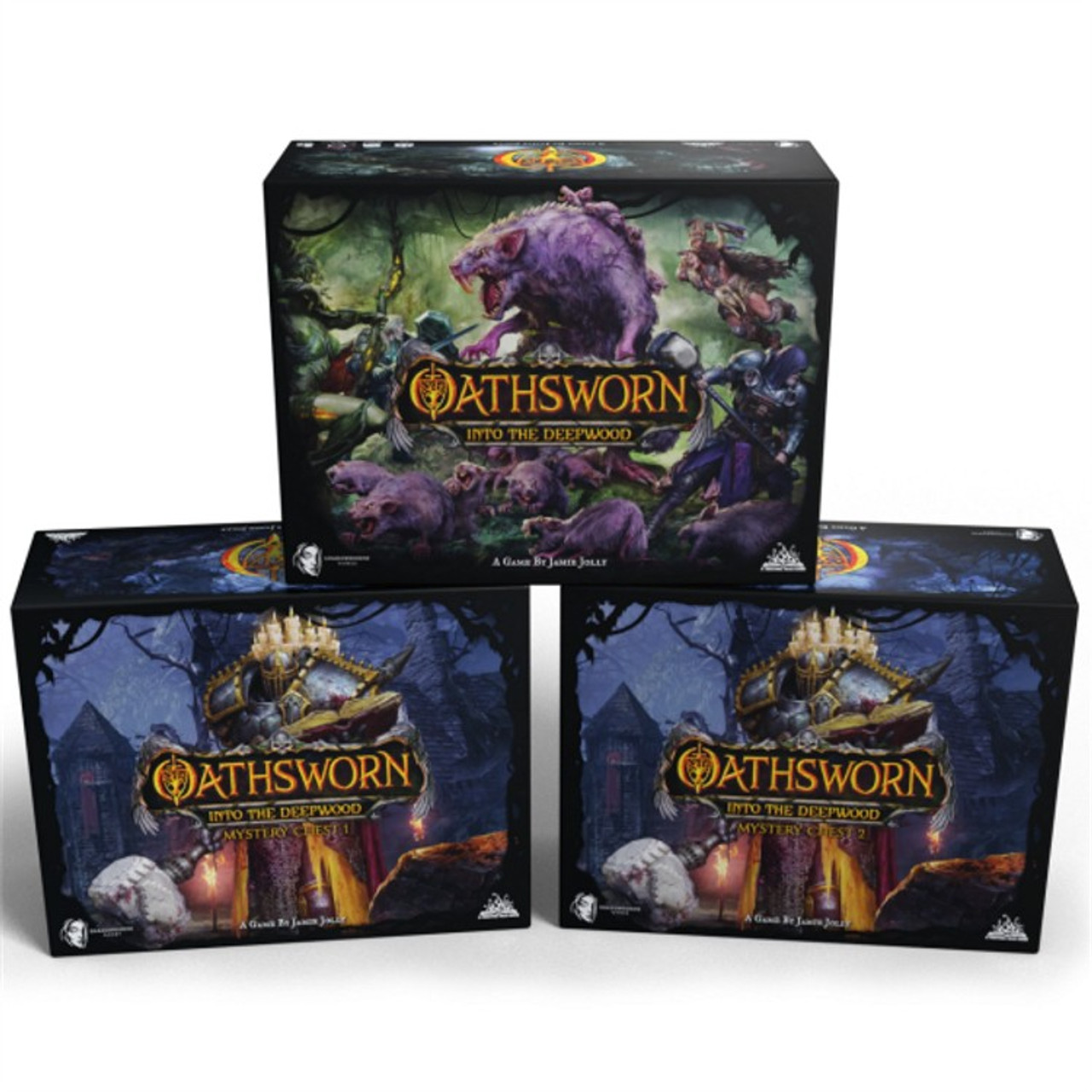 Настольная игра Shadowborne Games Oathsworn Into the Deepwood Second Edition Core Pledge когда наступит тьма мягк обл