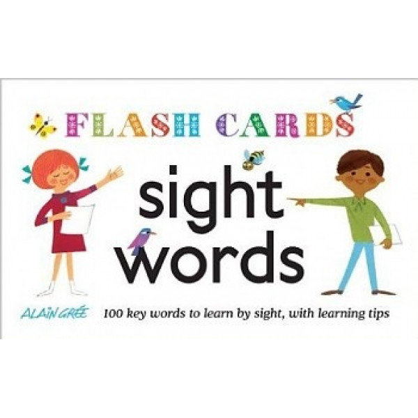 фото Flash cards: sight words button books