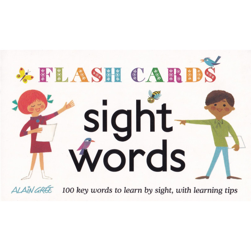 фото Flash cards: sight words button books