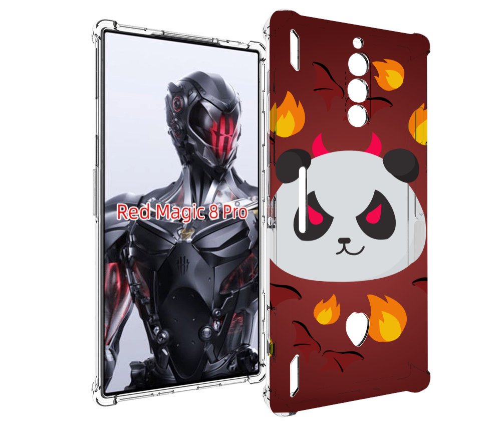 

Чехол MyPads огненная-панда для ZTE Nubia Red Magic 8 Pro / Red Magic 8 Pro Plus, Tocco