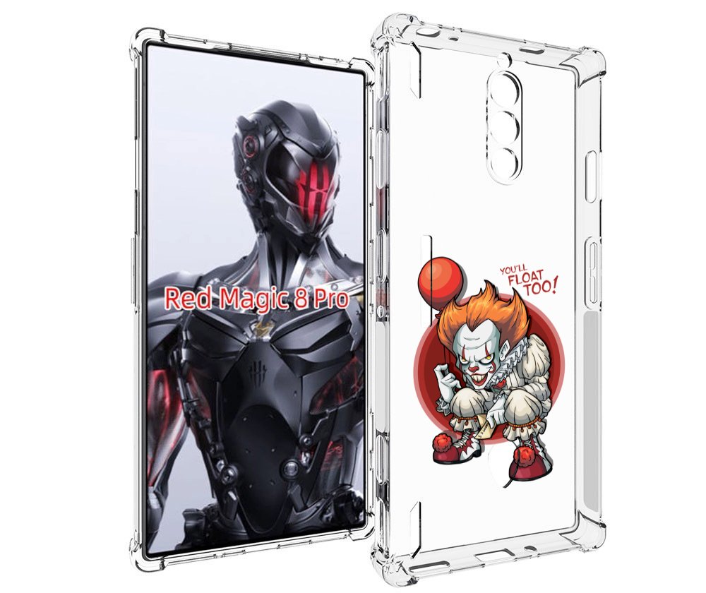 

Чехол MyPads одетый-клоун для ZTE Nubia Red Magic 8 Pro / Red Magic 8 Pro Plus, Tocco