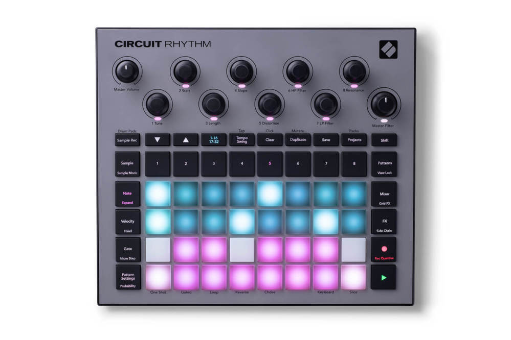 фото Сэмплер грувбокс novation circuit rhythm