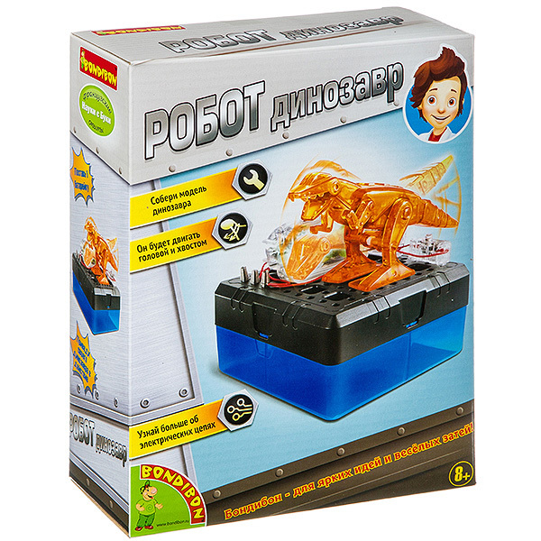 

Французские опыты Науки с Буки Bondibon, Робот динозавр, арт. 38810