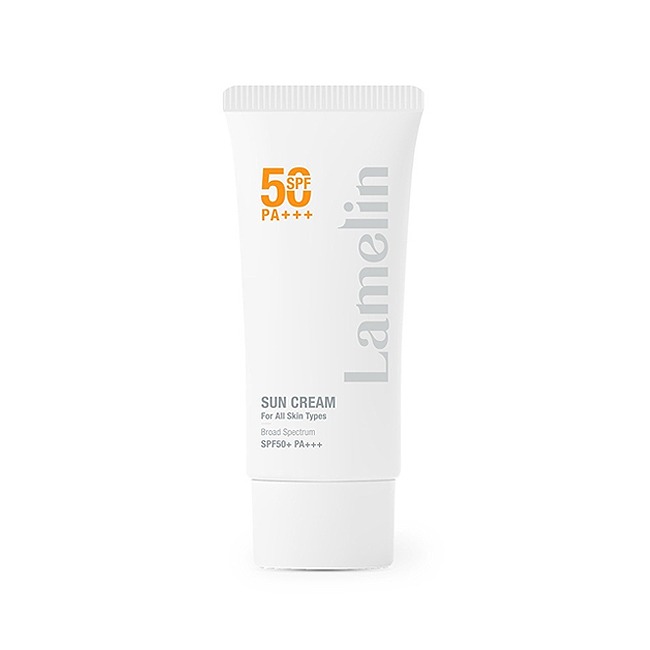 Крем Lamelin Sun Cream SPF50 увлажняющий солнцезащитный с гиалуроновой кислотой