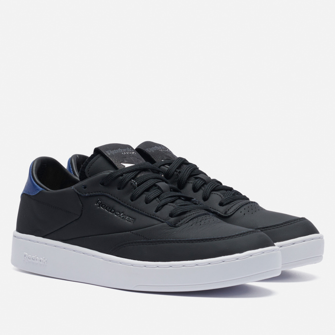 

Кроссовки мужские Reebok Club C Clean черные 40.5 EU, Club C Clean