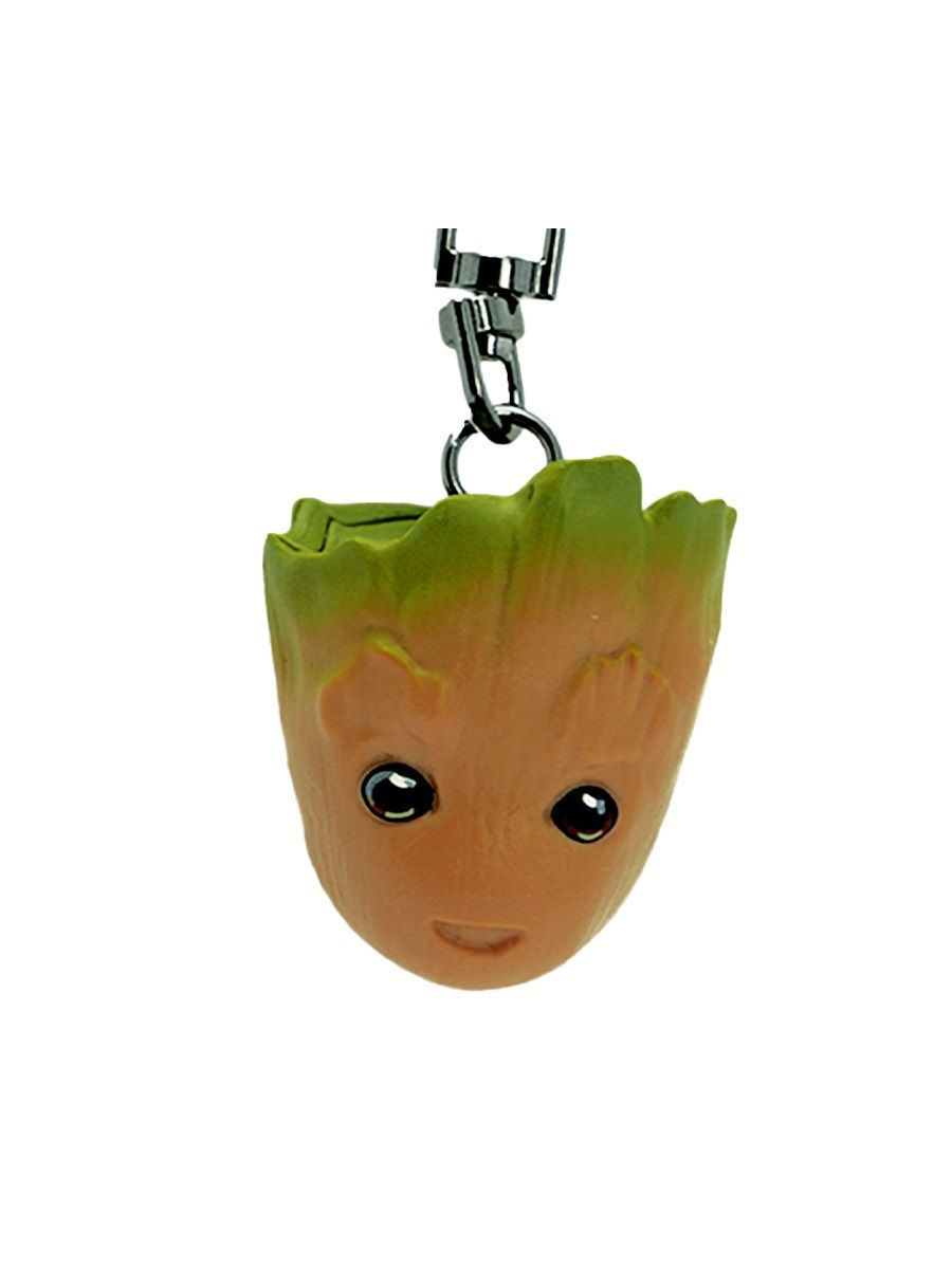 

Брелок ABYStyle 3D Avengers - Groot Head ABYKEY290, Зеленый;коричневый