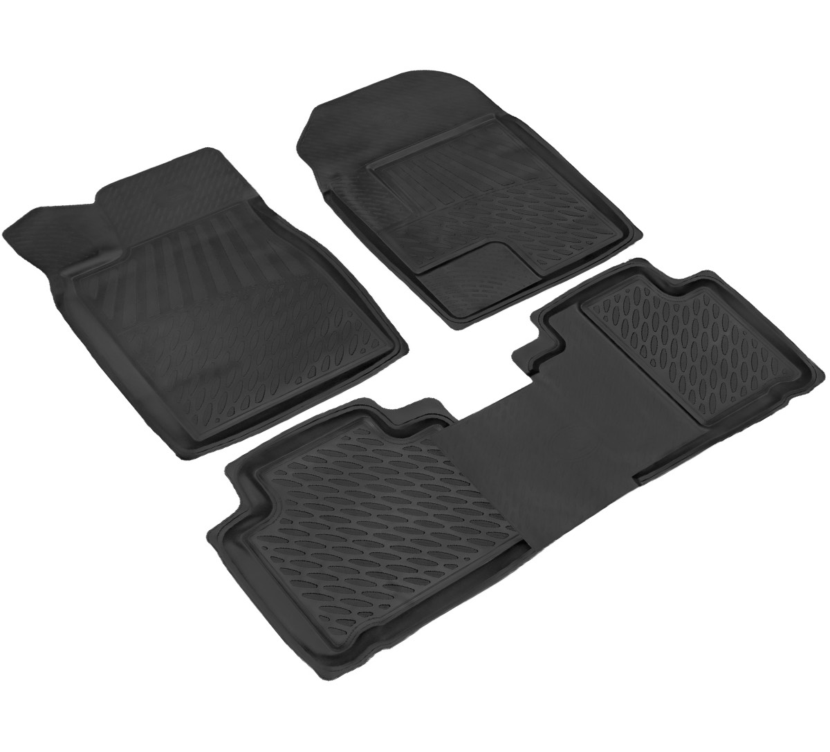 

Коврики в салон Haval M6 II-поколение (2021-), резина, с перемычкой, 4 шт.