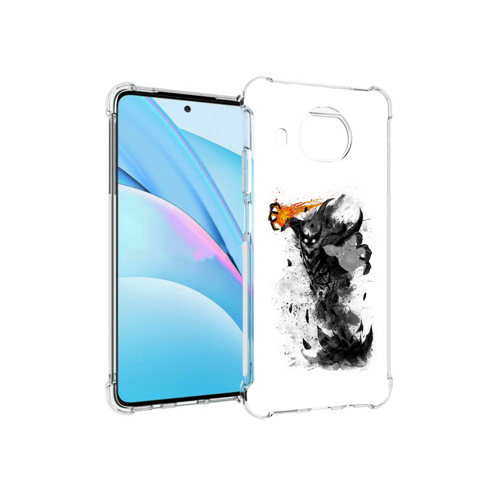 

Чехол MyPads Tocco для Xiaomi Mi 10T Lite nevermore черно белый (PT154732.269.21), Прозрачный, Tocco