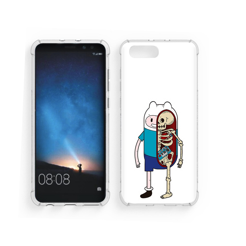 

Чехол MyPads Tocco для Honor V10 Финн скелет (PT98539.62.187), Прозрачный, Tocco