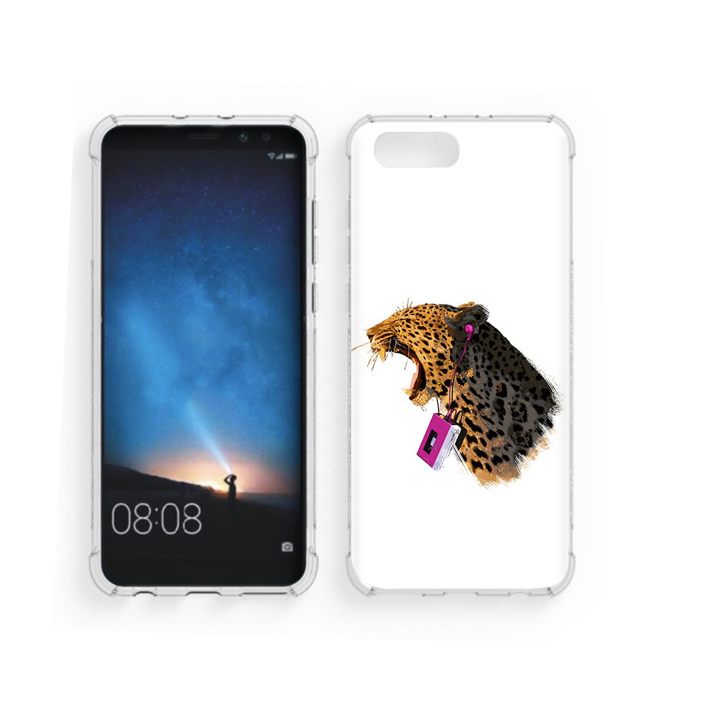 

Чехол MyPads Tocco для Honor V10 MP3 (PT98539.62.19), Прозрачный, Tocco