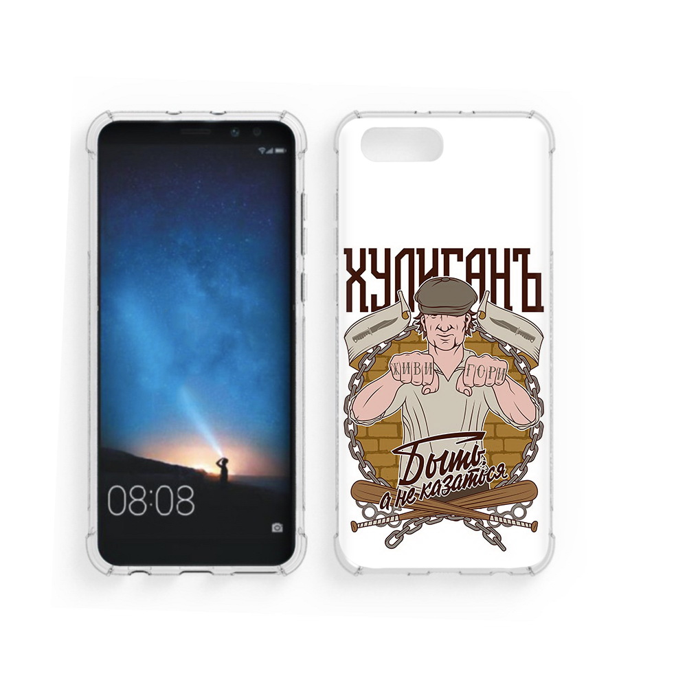

Чехол MyPads Tocco для Honor V10 Хулиган (PT98539.62.192), Прозрачный, Tocco