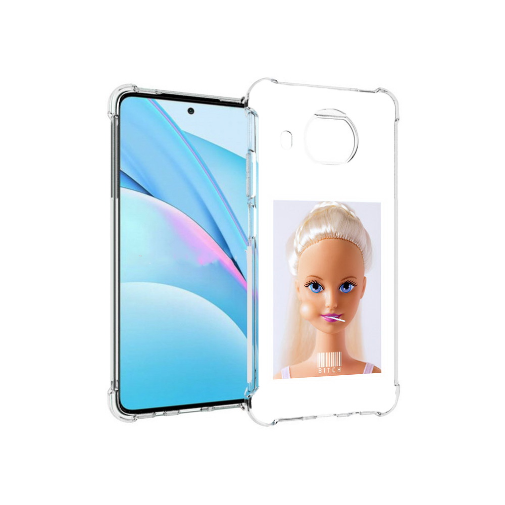 

Чехол MyPads Tocco для Xiaomi Mi 10T Lite барби (PT154732.269.226), Прозрачный, Tocco