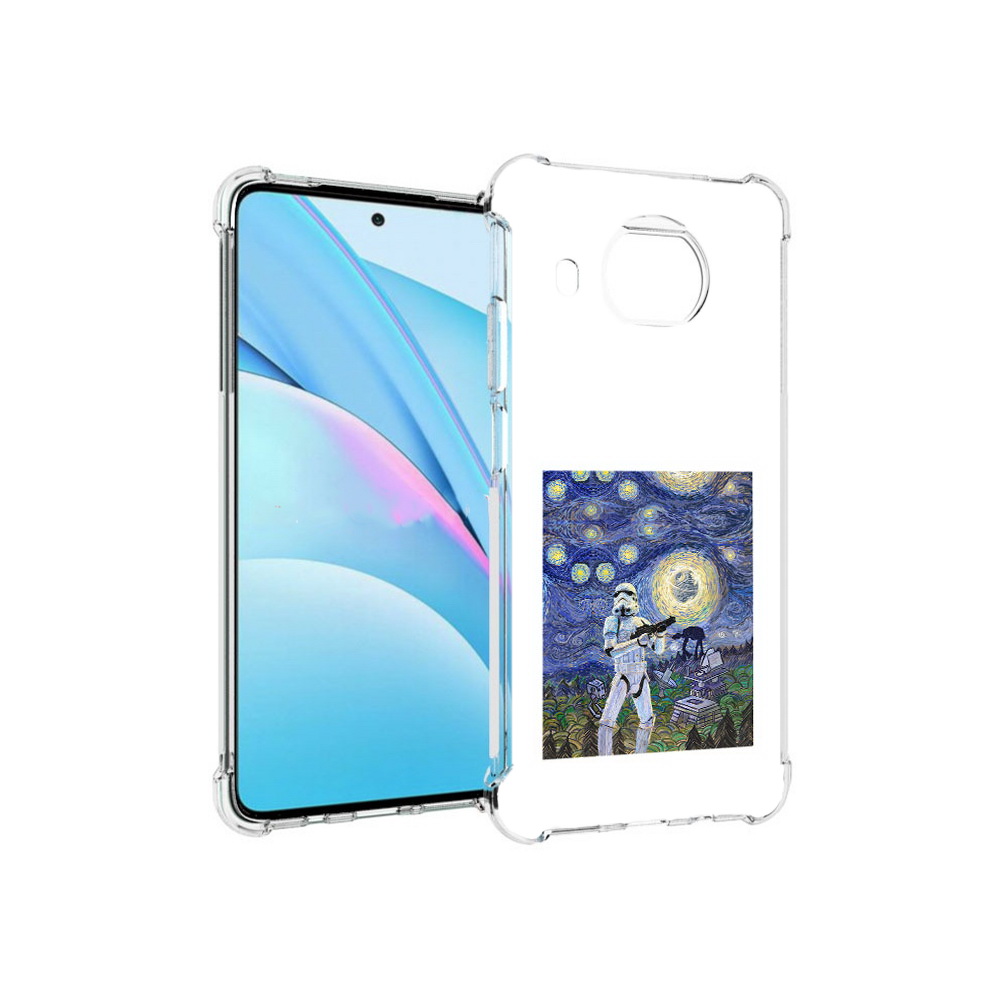 Чехол MyPads Tocco для Xiaomi Mi 10T Lite star wars звездная ночь (PT154732.269.23)