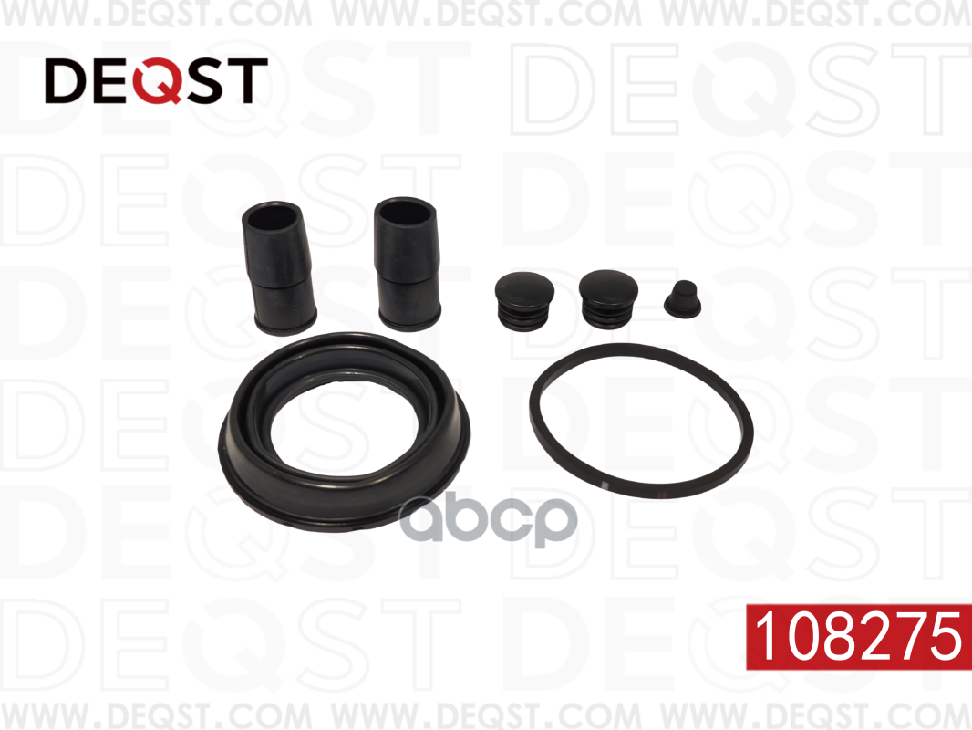 

DEQST 108275 Ремкомплект тормозного суппорта переднего (для поршня O 54 mm, суппорт ATE).