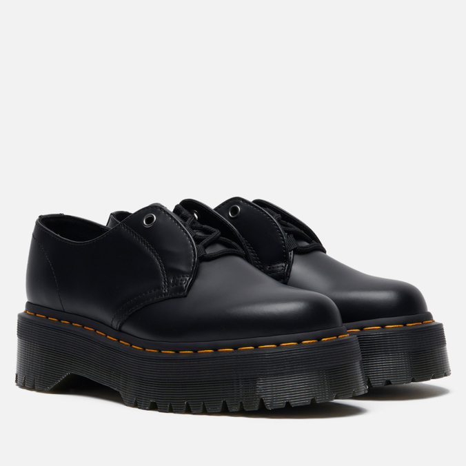 

Полуботинки унисекс Dr. Martens Jarrick Lo Platform Smooth Leather черные 37 EU, Jarrick Lo Platform Smooth Leather