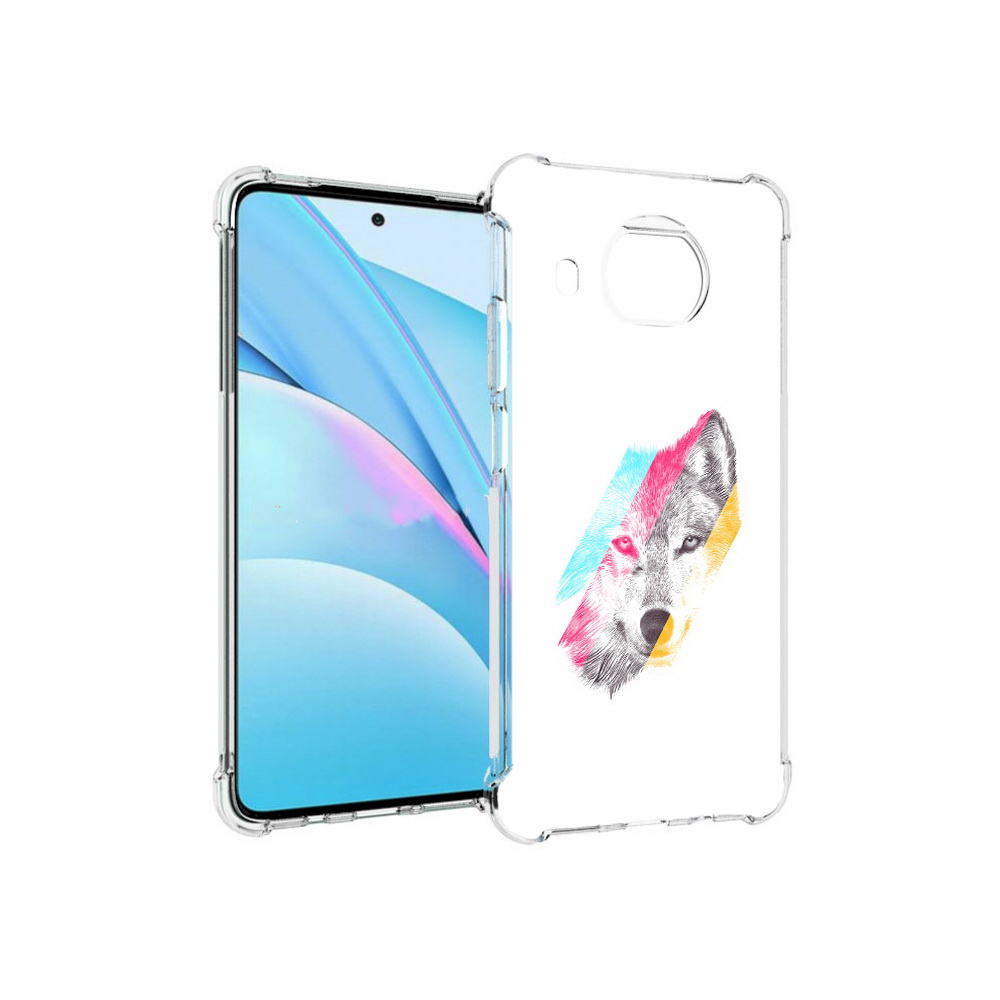 

Чехол MyPads Tocco для Xiaomi Mi 10T Lite волк градиент (PT154732.269.268), Прозрачный, Tocco