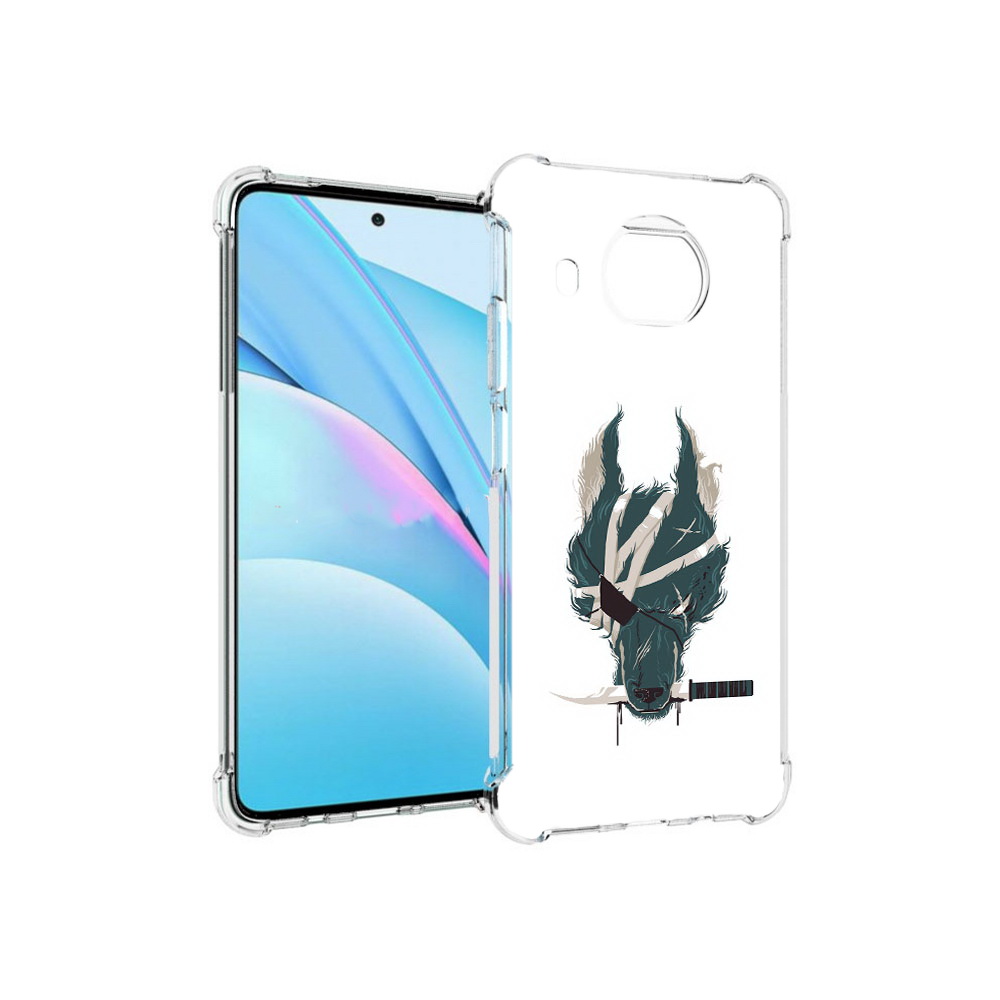 

Чехол MyPads Tocco для Xiaomi Mi 10T Lite волк-разбойник (PT154732.269.271), Прозрачный, Tocco