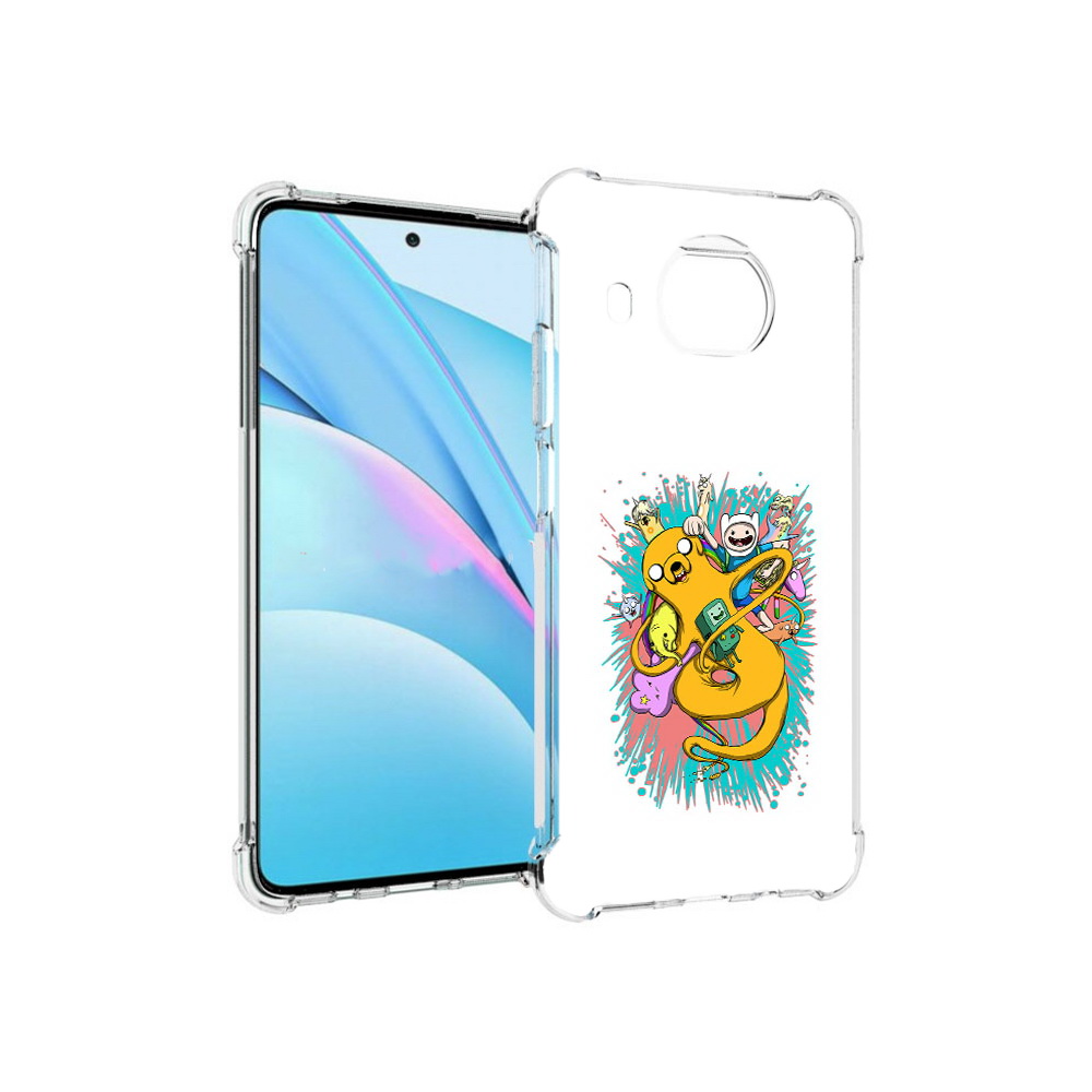 

Чехол MyPads Tocco для Xiaomi Mi 10T Lite время приключений рисунок (PT154732.269.276), Прозрачный, Tocco