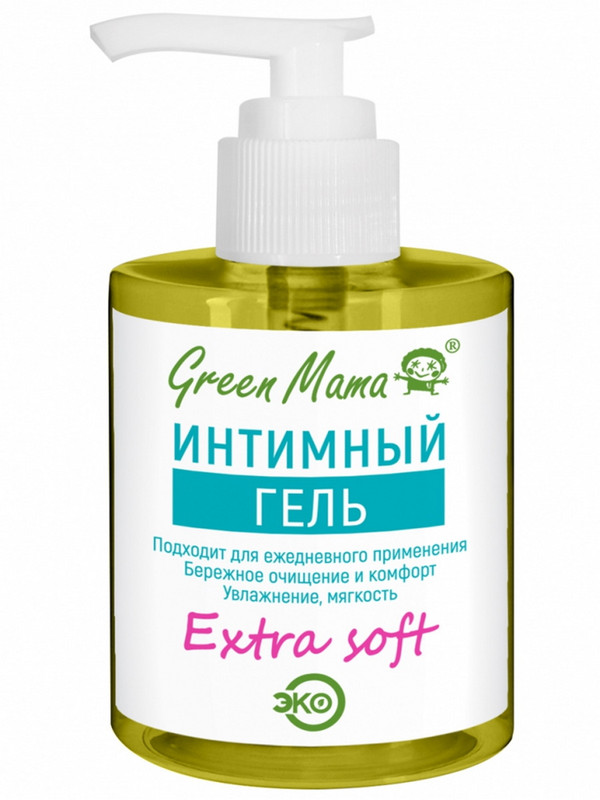 Гель для интимной гигиены Green Mama extra soft 300 мл