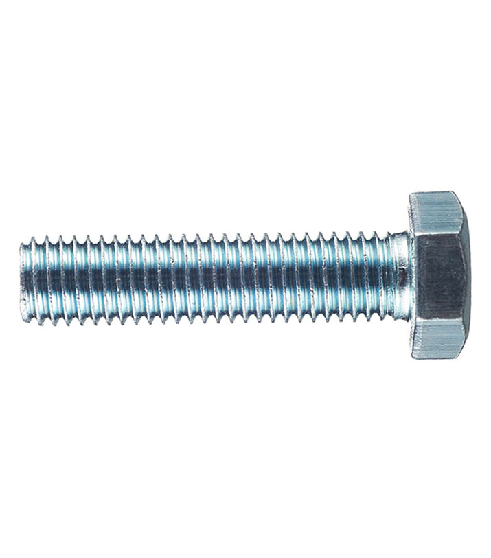 фото Болт оцинкованный m12x50 мм din 933 (24 шт.) nobrand