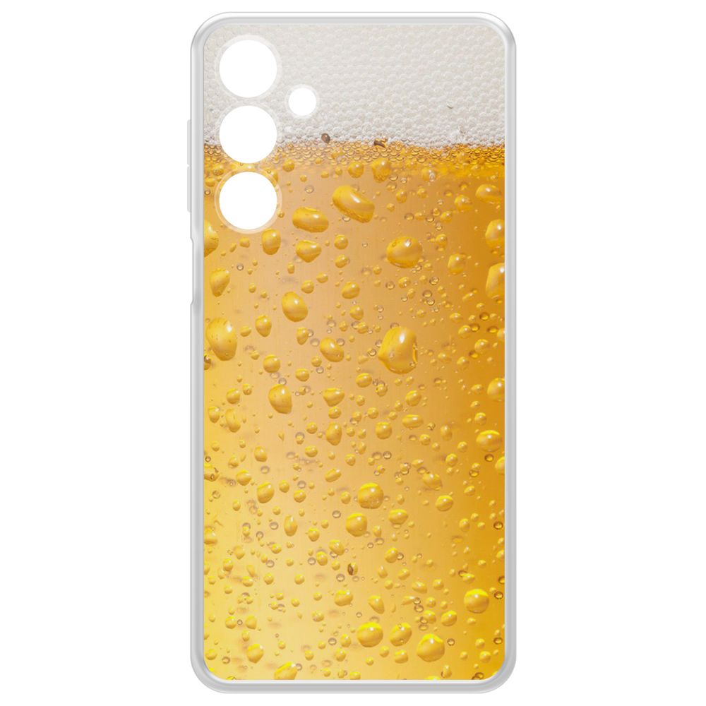 

Чехол-накладка Krutoff Clear Case Пенное для Samsung Galaxy A16, Прозрачный